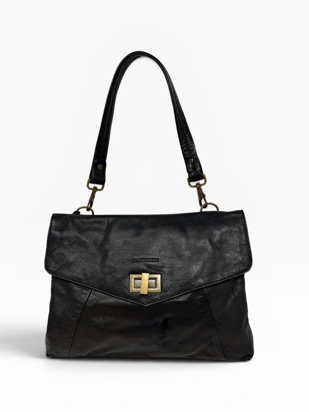Wanderers Travel Company the San Leonardo handbag in black